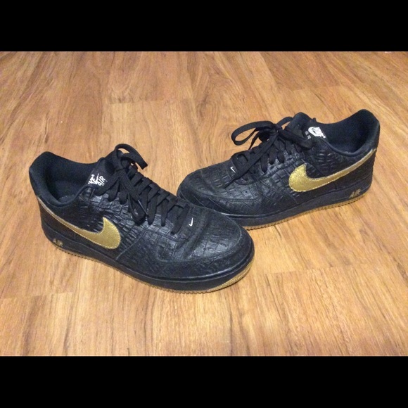 Nike Air Force 1 low crocodile size 10.5 custom - Picture 2 of 8